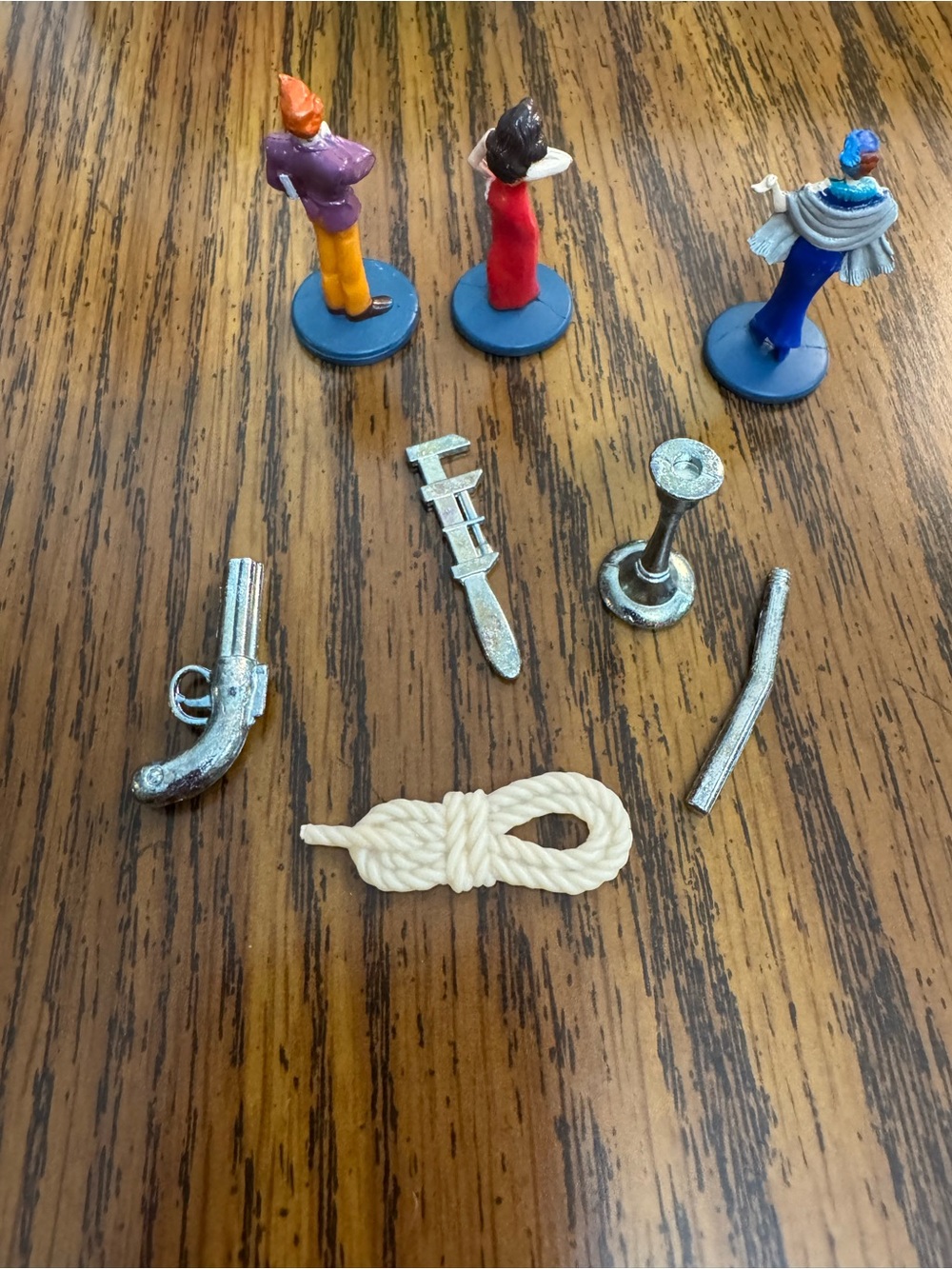 2002 Clue Board Game Replacement Pieces Lot Of 8 - Picture 5 of 5